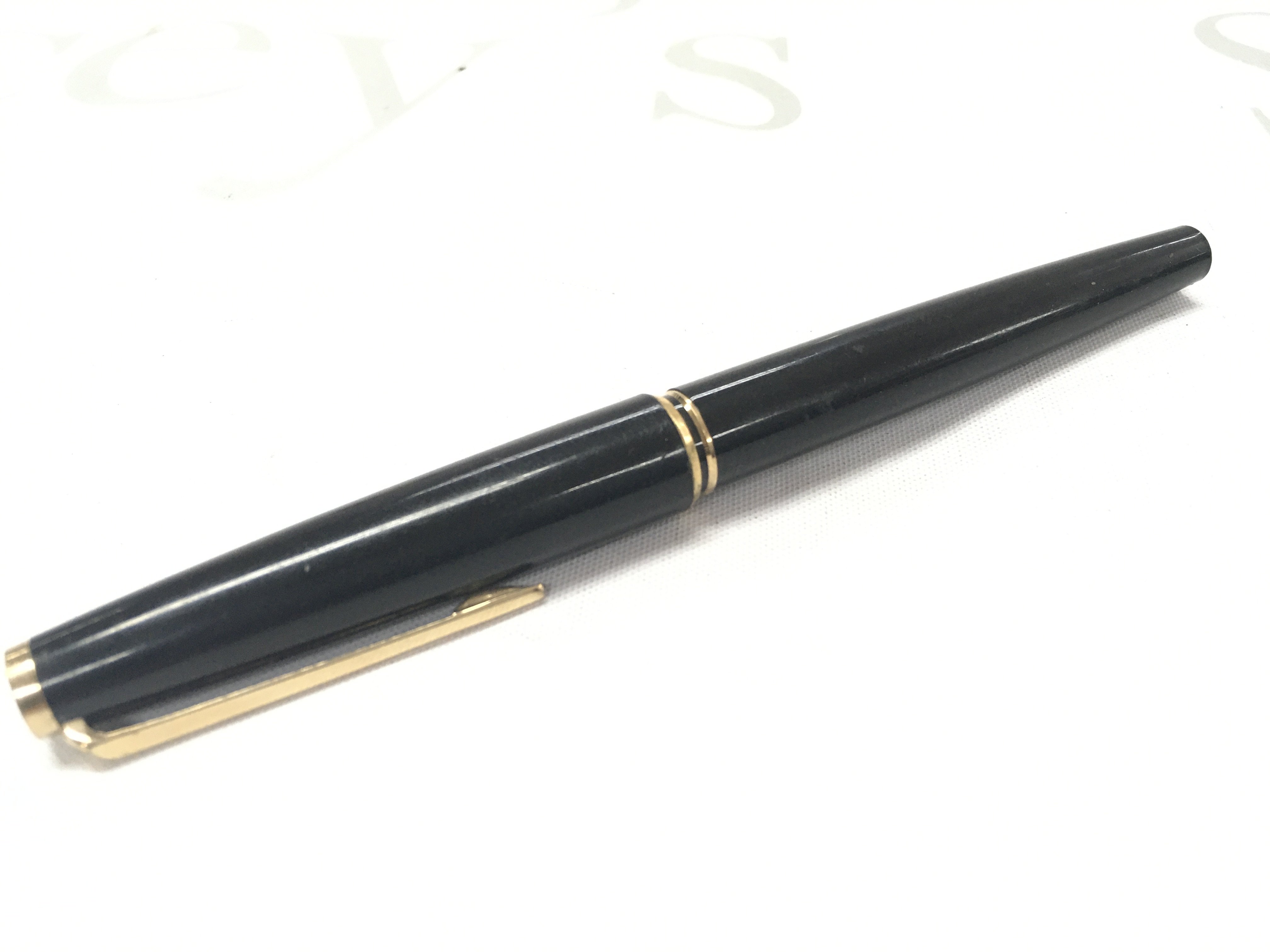 A Mont Blanc pen. Postage category A
