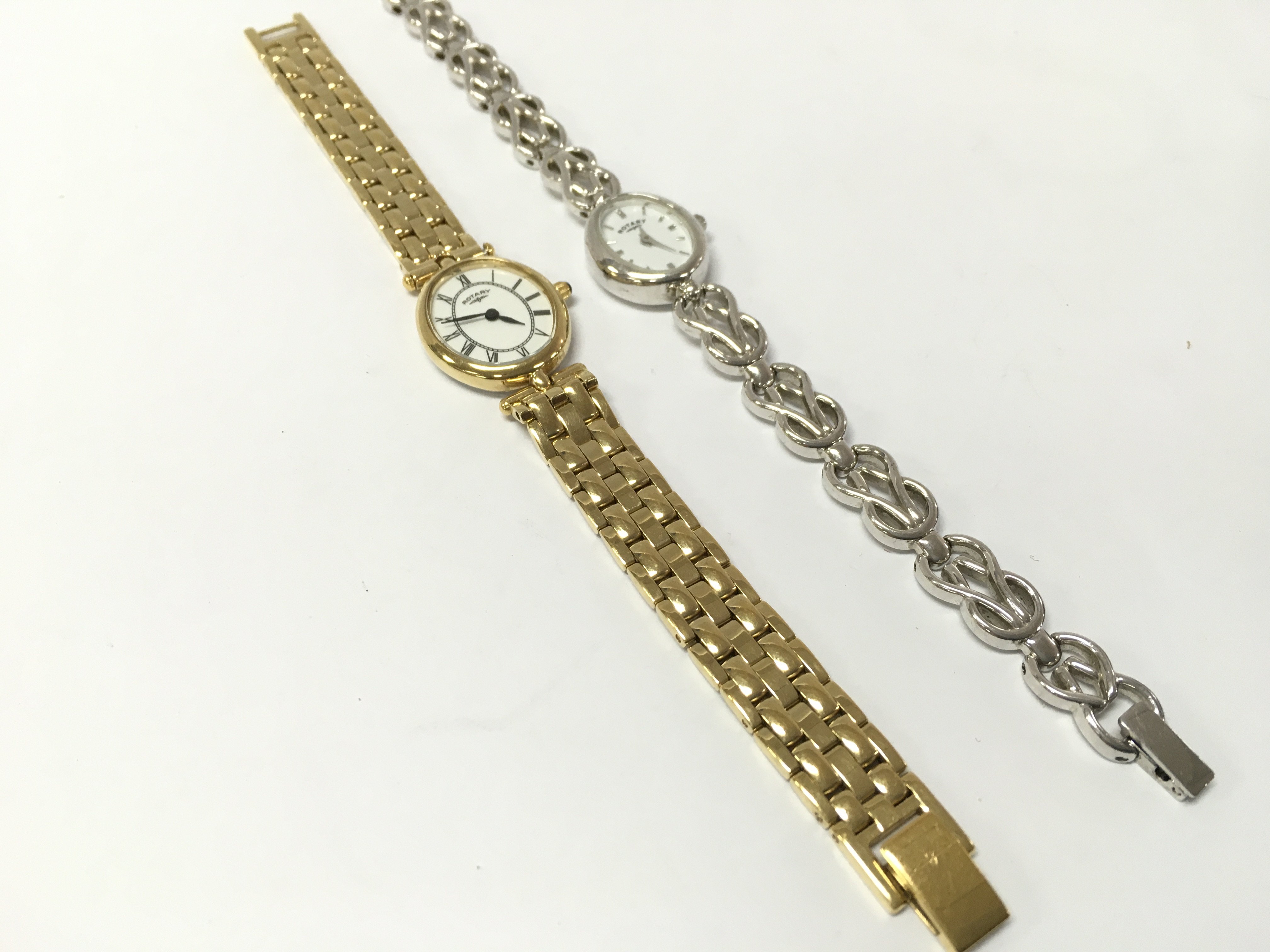 Two ladies Rotary wristwatches , postage cat A