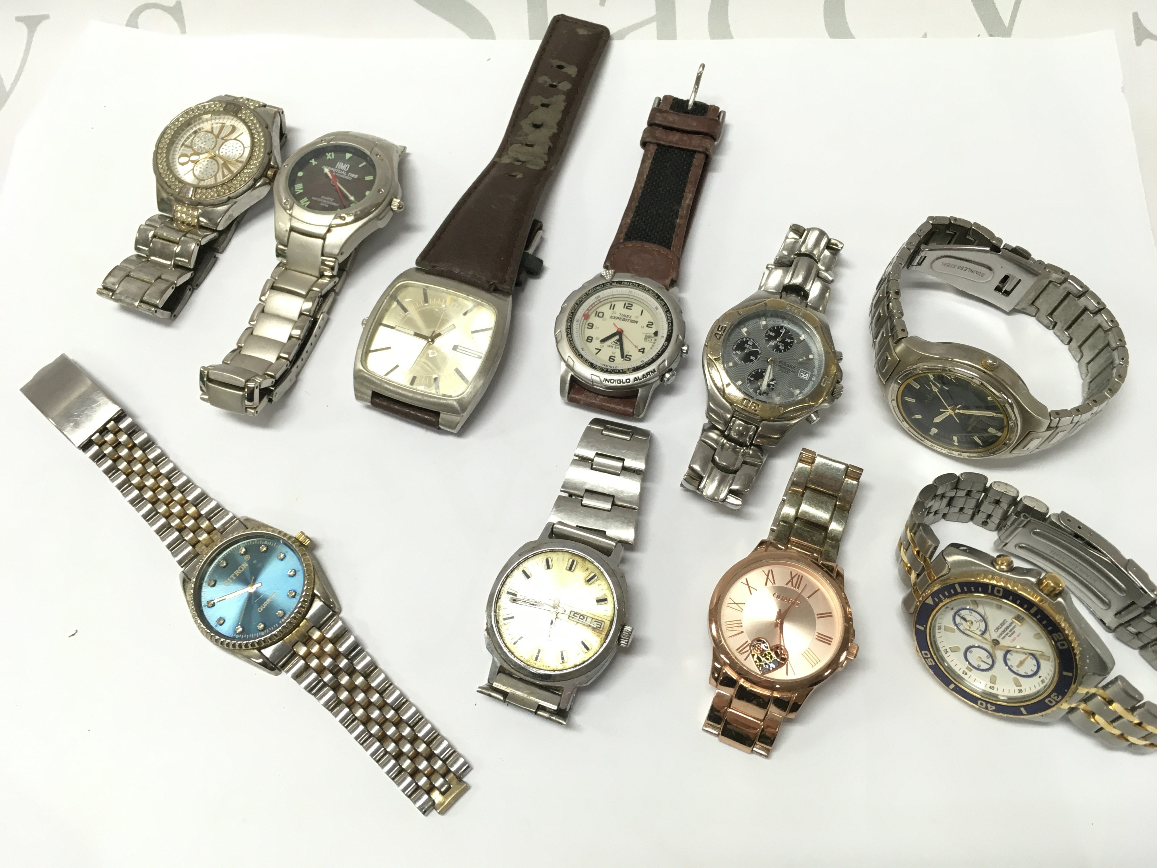 Gents watches including Pulsar . Postage category B