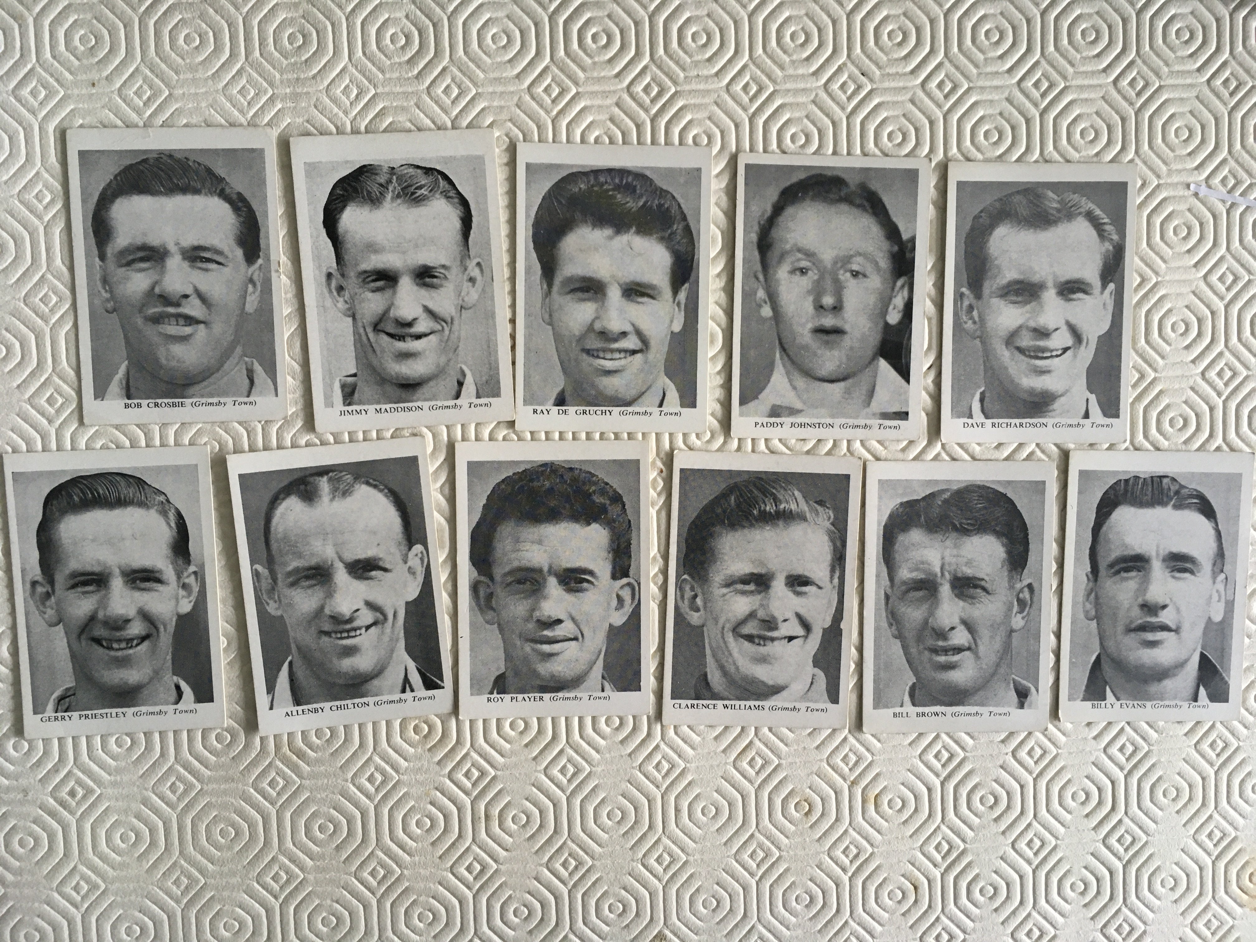 Topical Times Football Cards: Complete books of Album Of Great Players and Miniature Panel Portraits Of Football Stars. C/W 33 colour and black and white of the long cards.