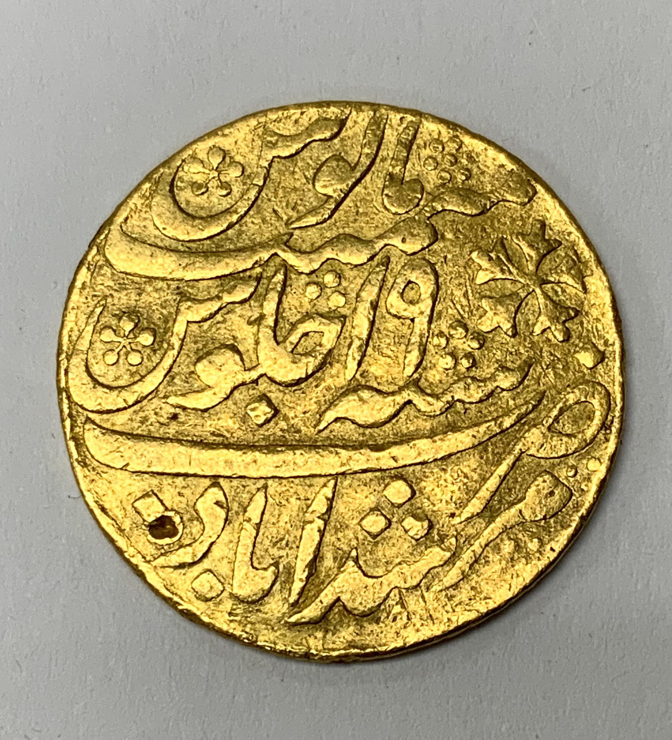India, E.I.C., Bengal Presidency, Murshidabad (1825-1830), gold Mohur, Calcutta mint, 12.30g Some, fine condition with wear (A)