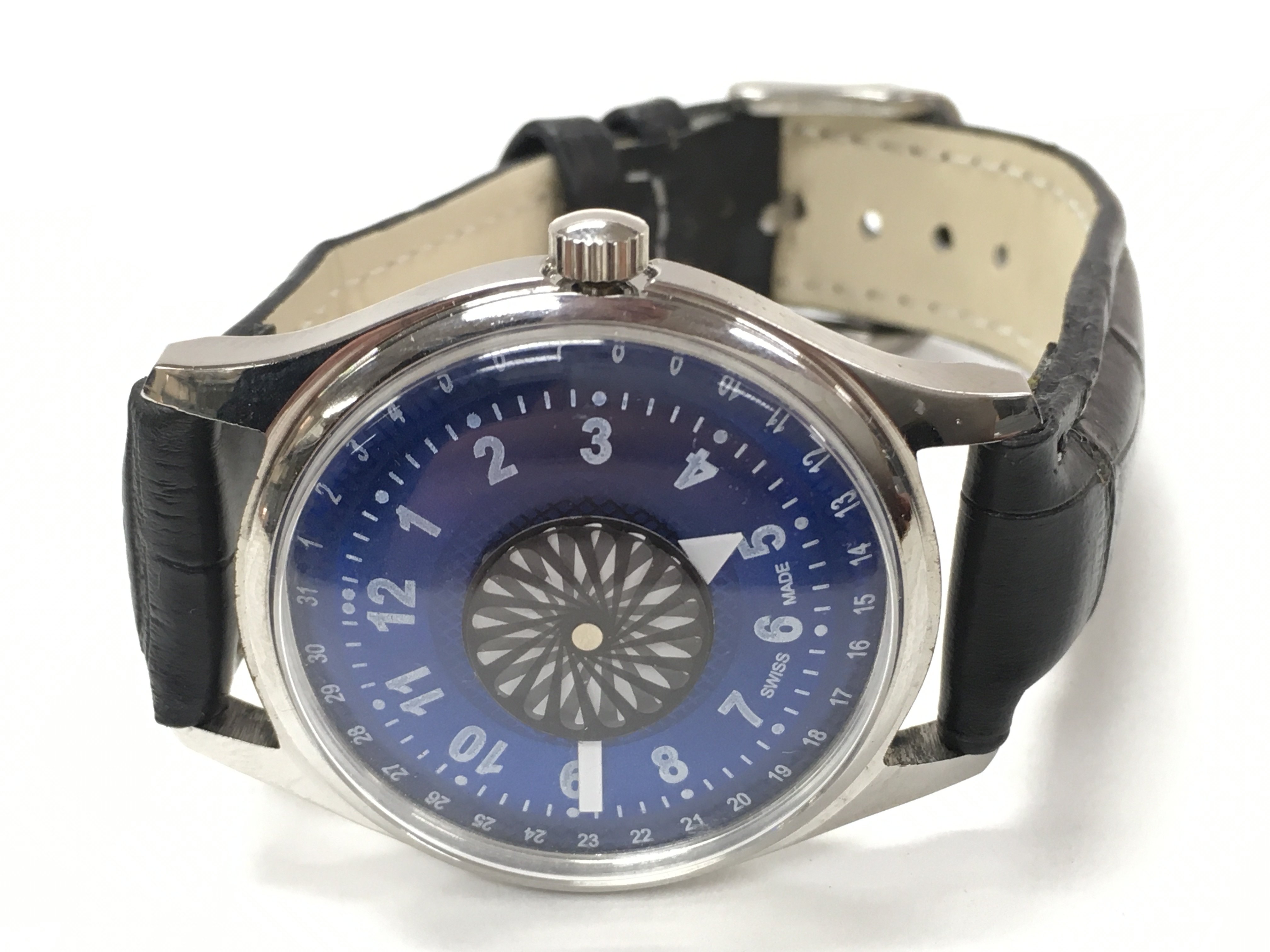 WITHDRAWN-A refurbished Oris movement roulette style Manual wind watch , 35mm case. Postage category A