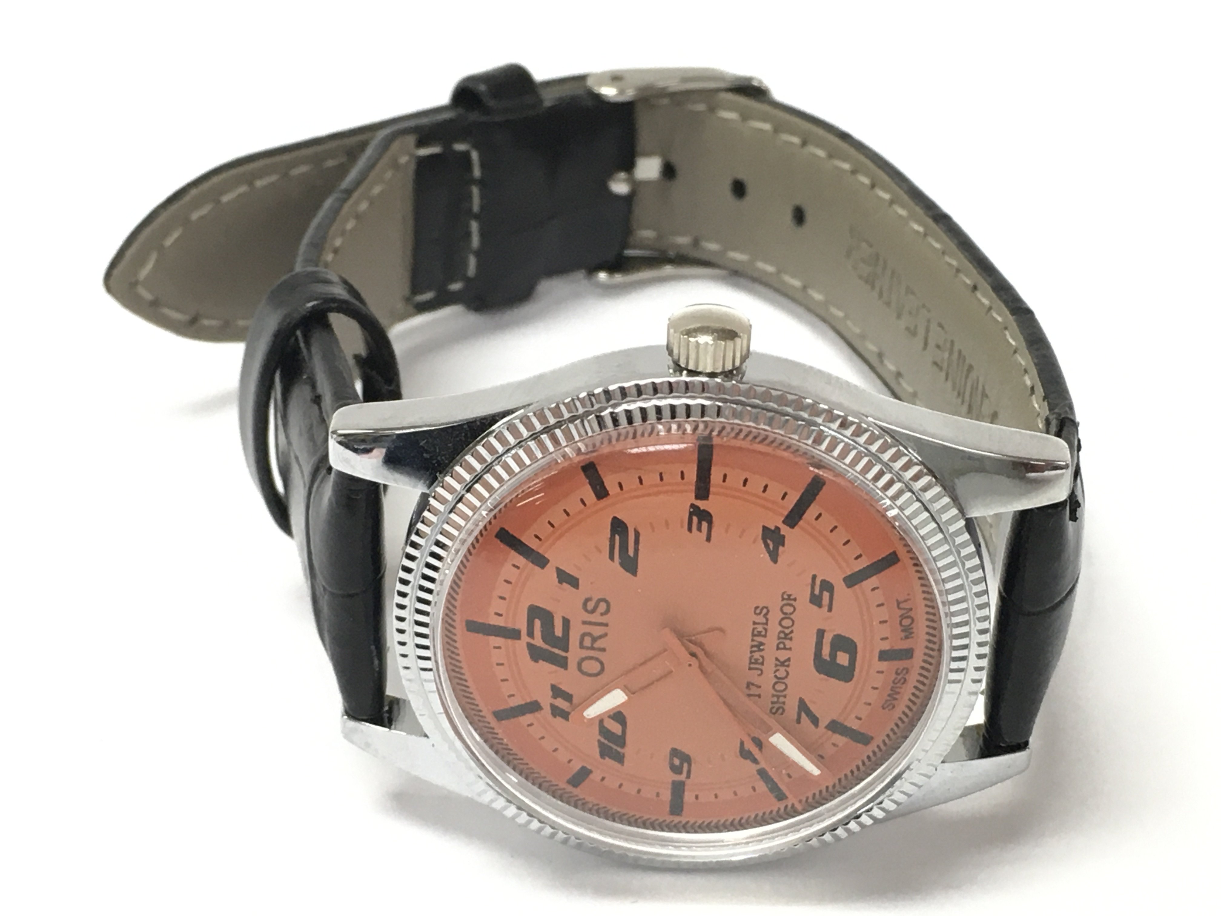 A refurbished Oris Sports Manual wind watch, 36mm case. Seen working. Postage category A