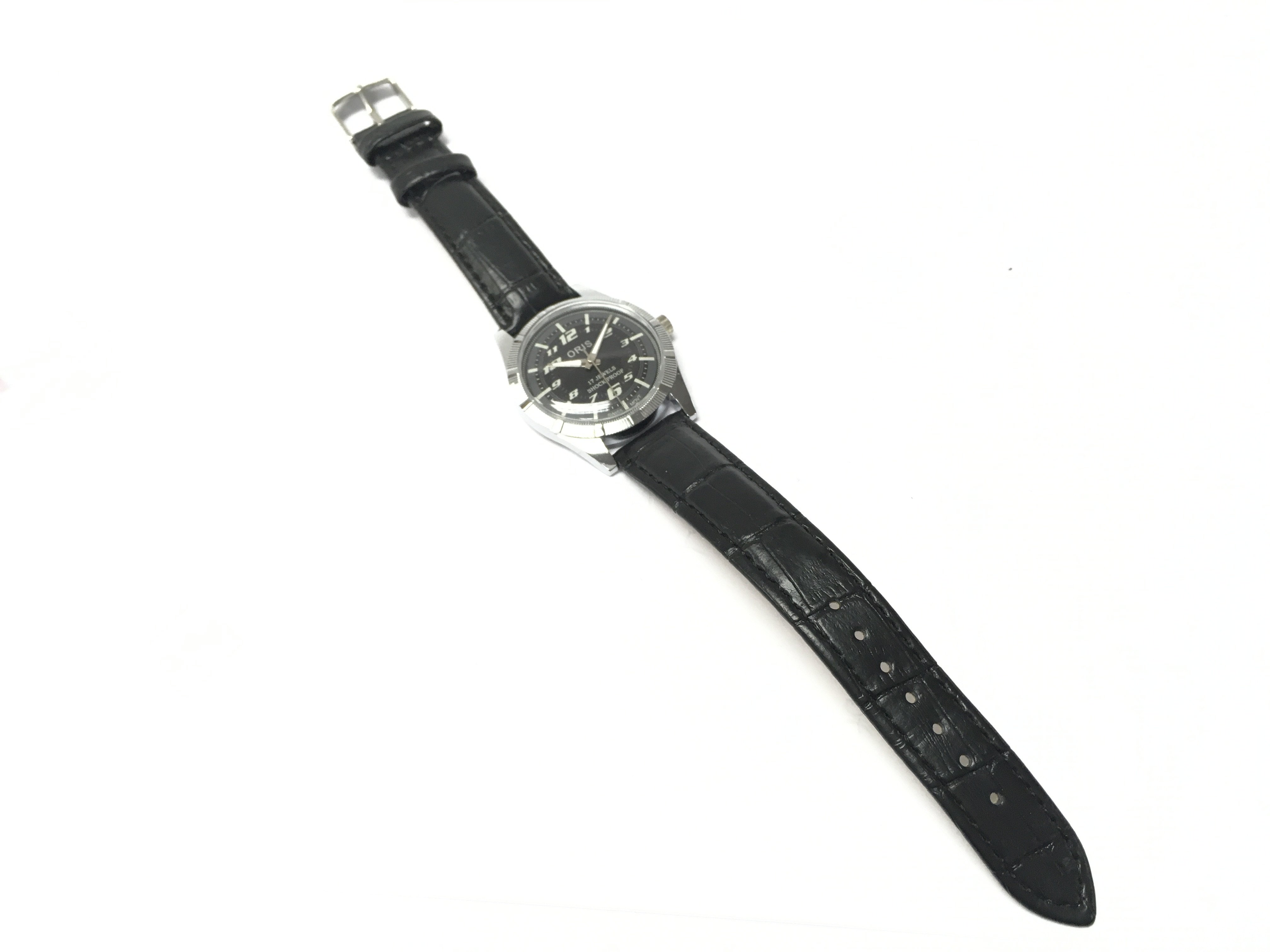 A vintage fully refurbished Oris sports watch , 36mm case