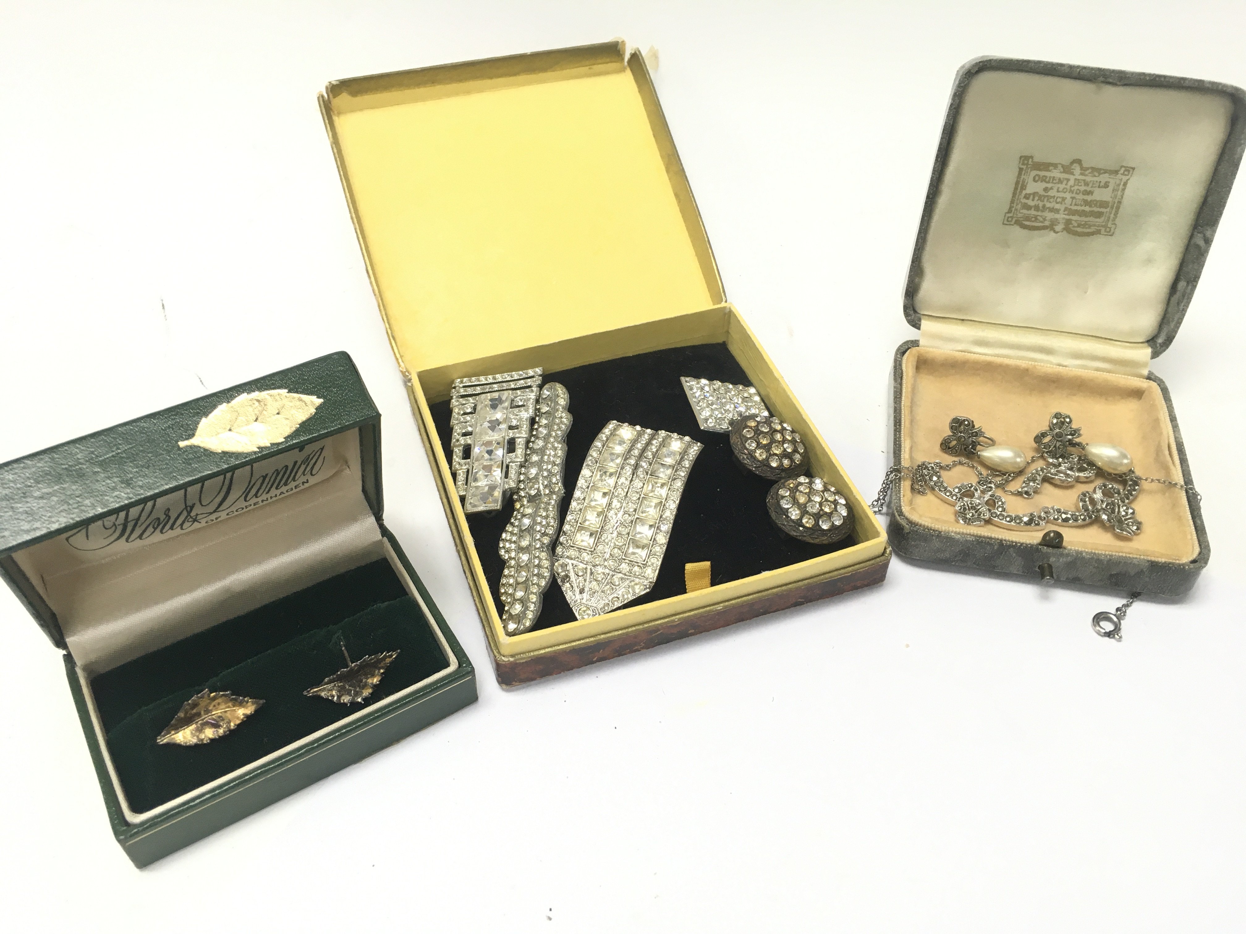 WITHDRAWN - Diamante and Marcasite jewellery