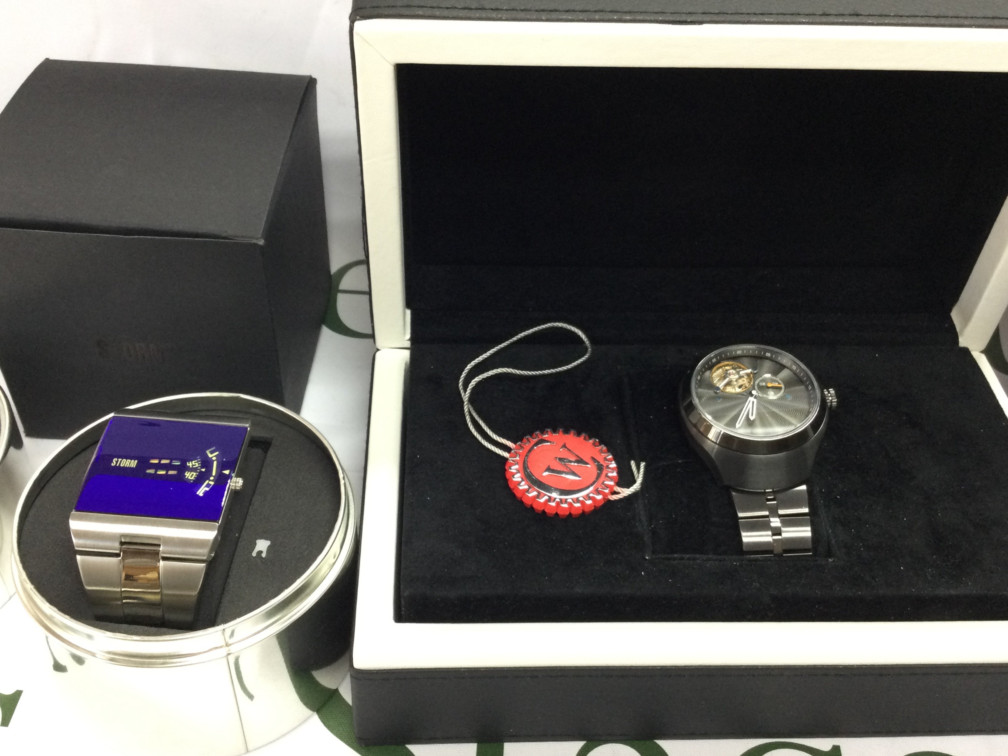 Two gents watches both in excellent condition and seen running including a Storm watch and a Constantin Weisz Ltd edition watch.