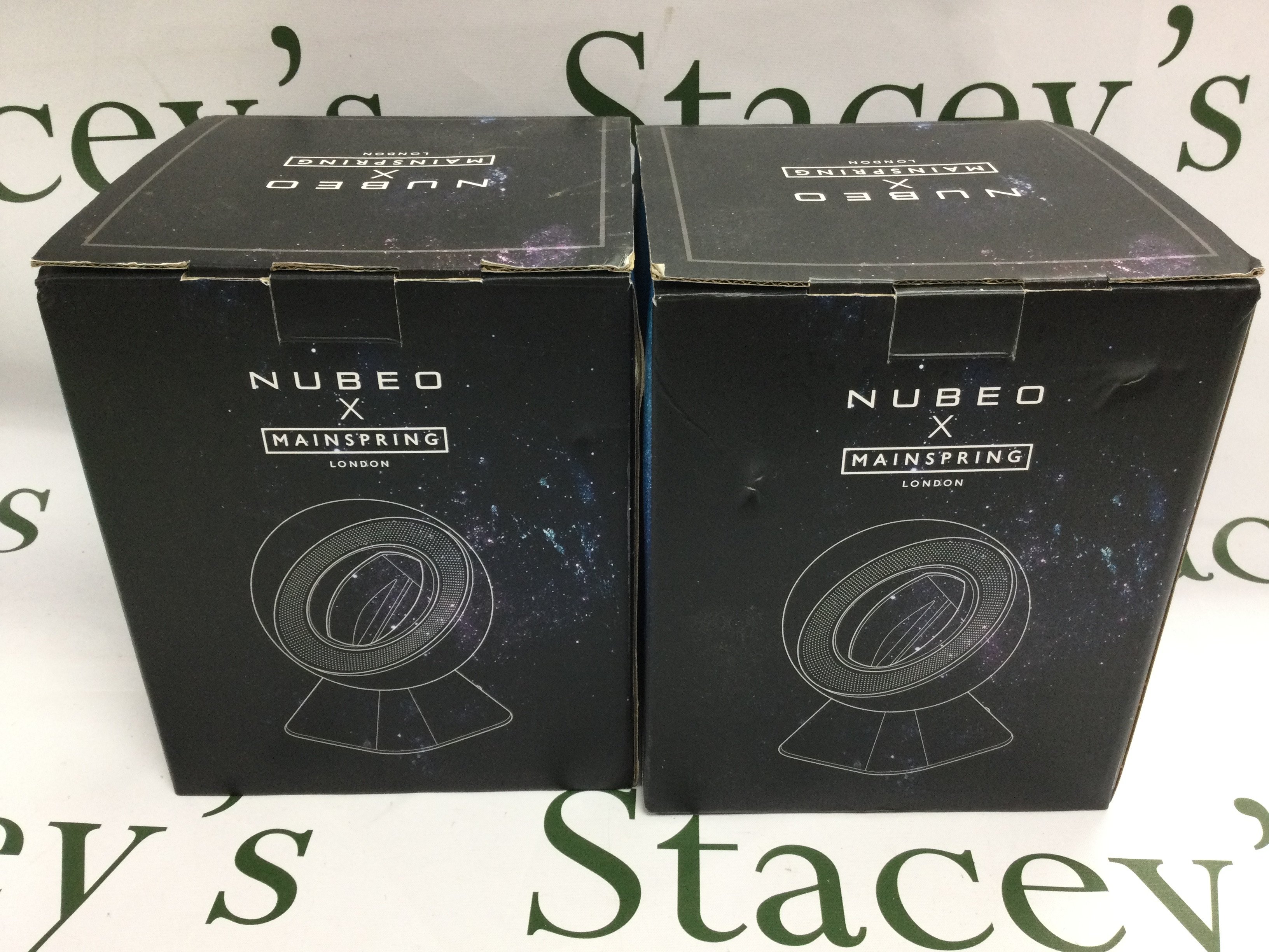 Two boxed and new Nubeo X mainspring watch winders. Postage B