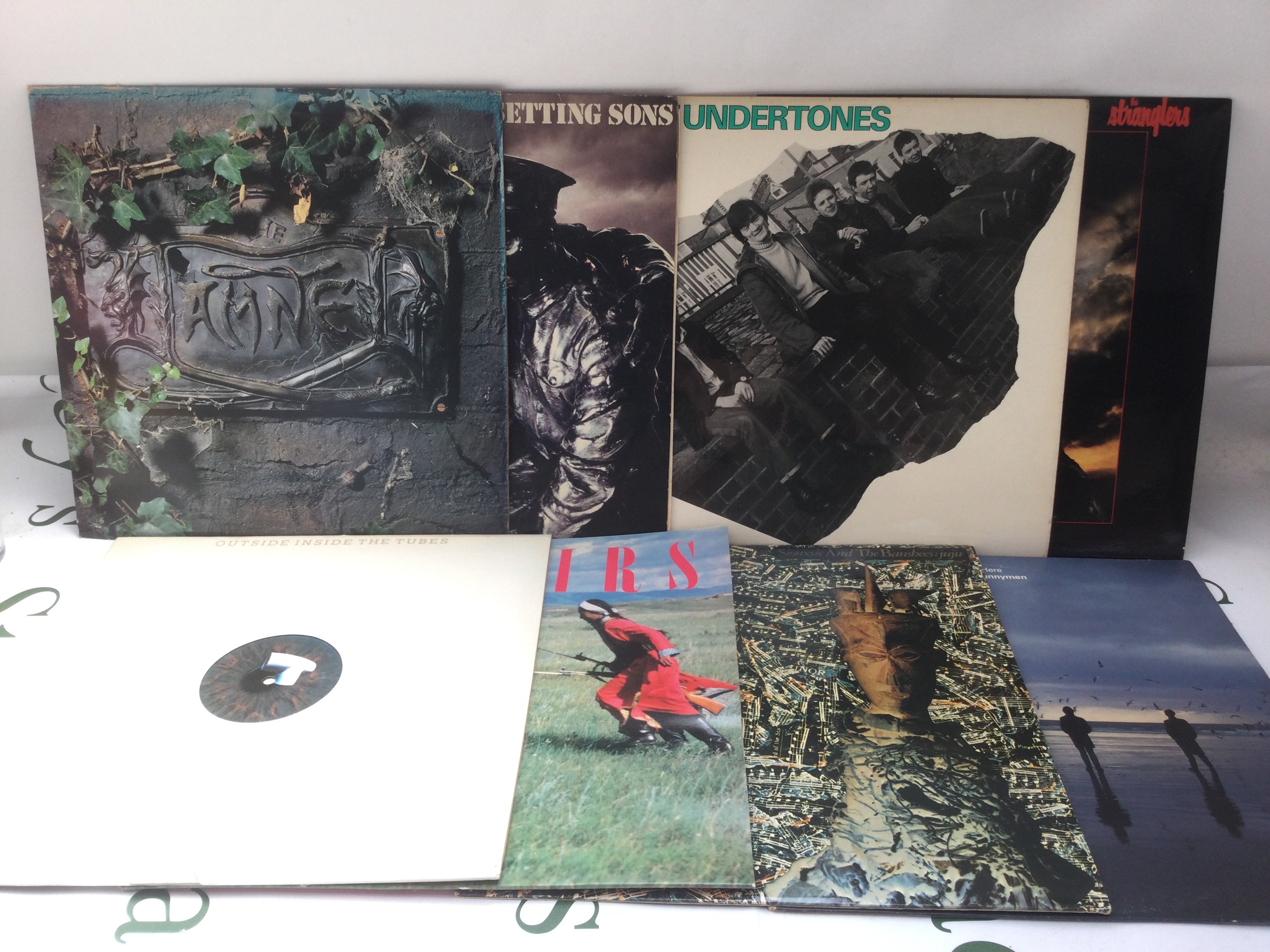 Fifteen punk and post punk LPs by various artists including The Damned, The Clash, The Jam and others.