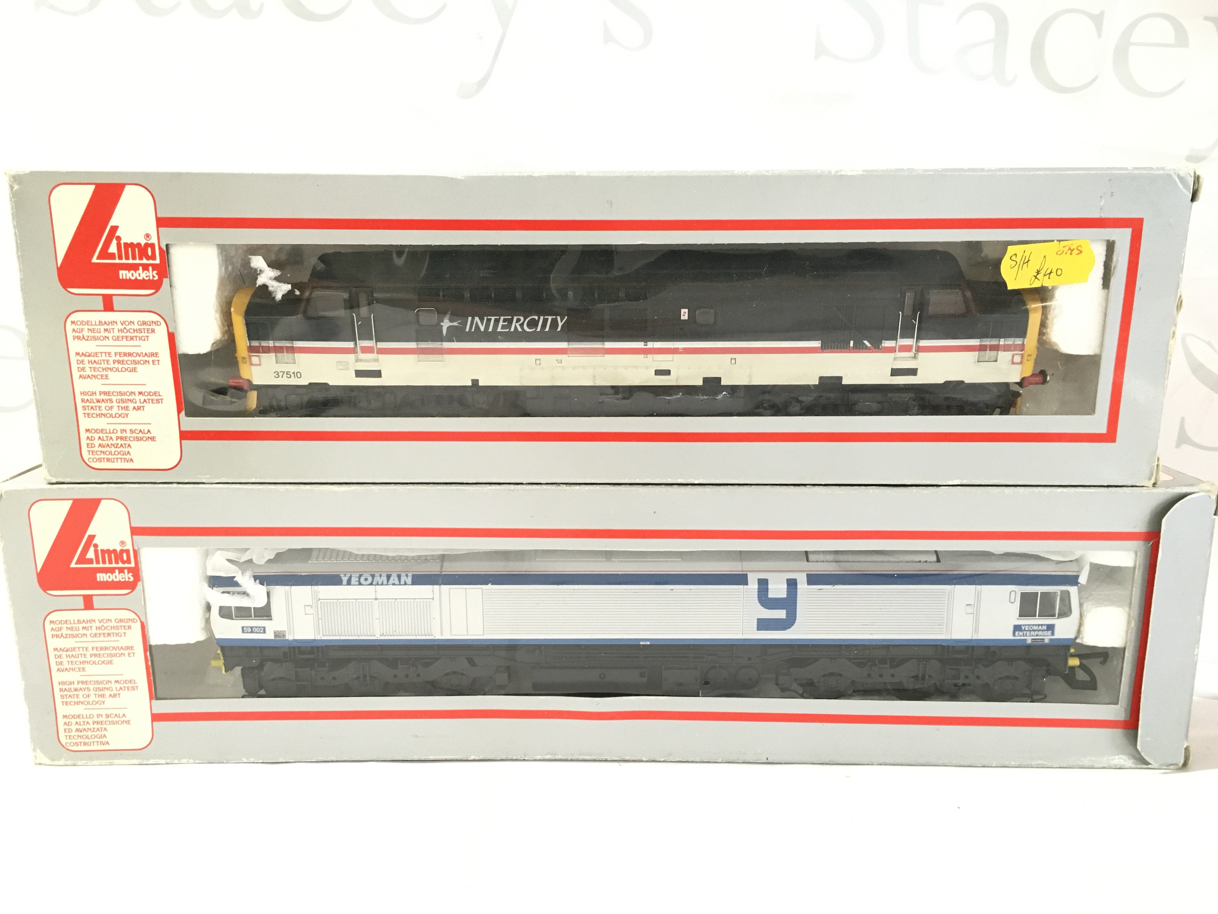 2 Boxed Lima 00 Gauge Diesel Locomotives. No Reserve.