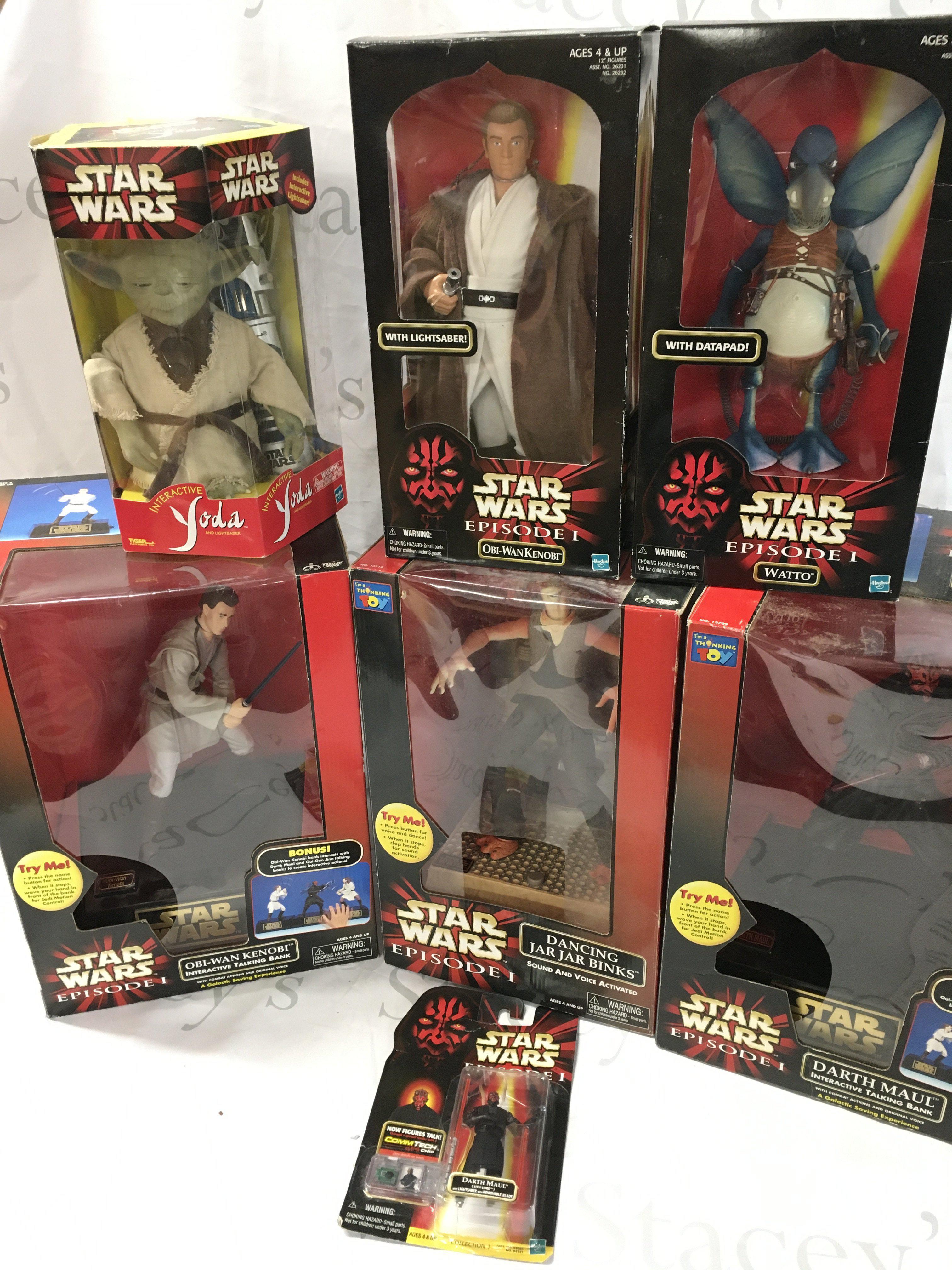 A Collection Of Star Wars Episode 1 Toys All Boxed And Carded. No Reserve.(2).