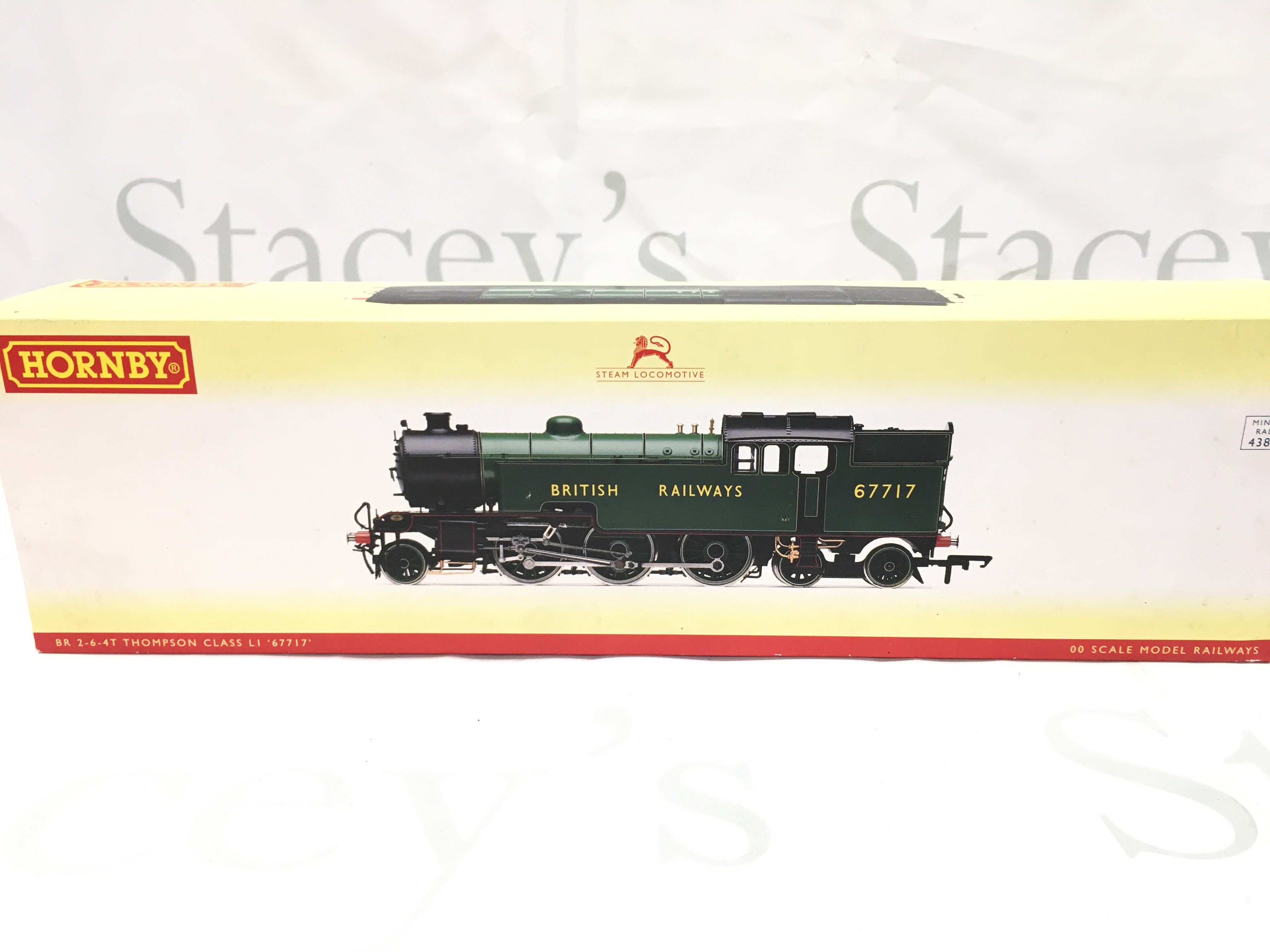A Boxed Hornby 00 Gauge BR 2-6-4T Thompson LI #R2959 X DCC.