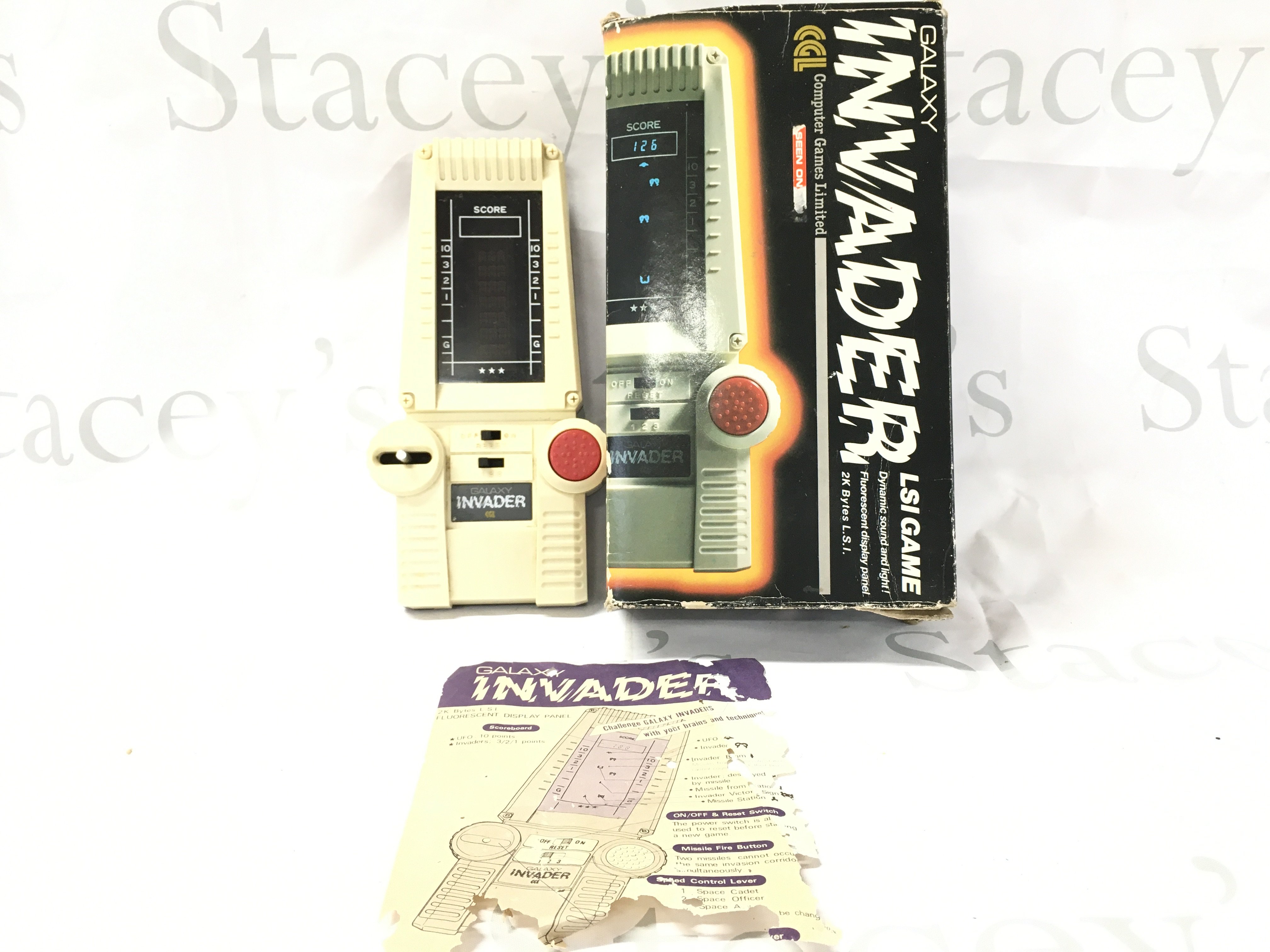 A Boxed LSI Game Galaxy Invader.