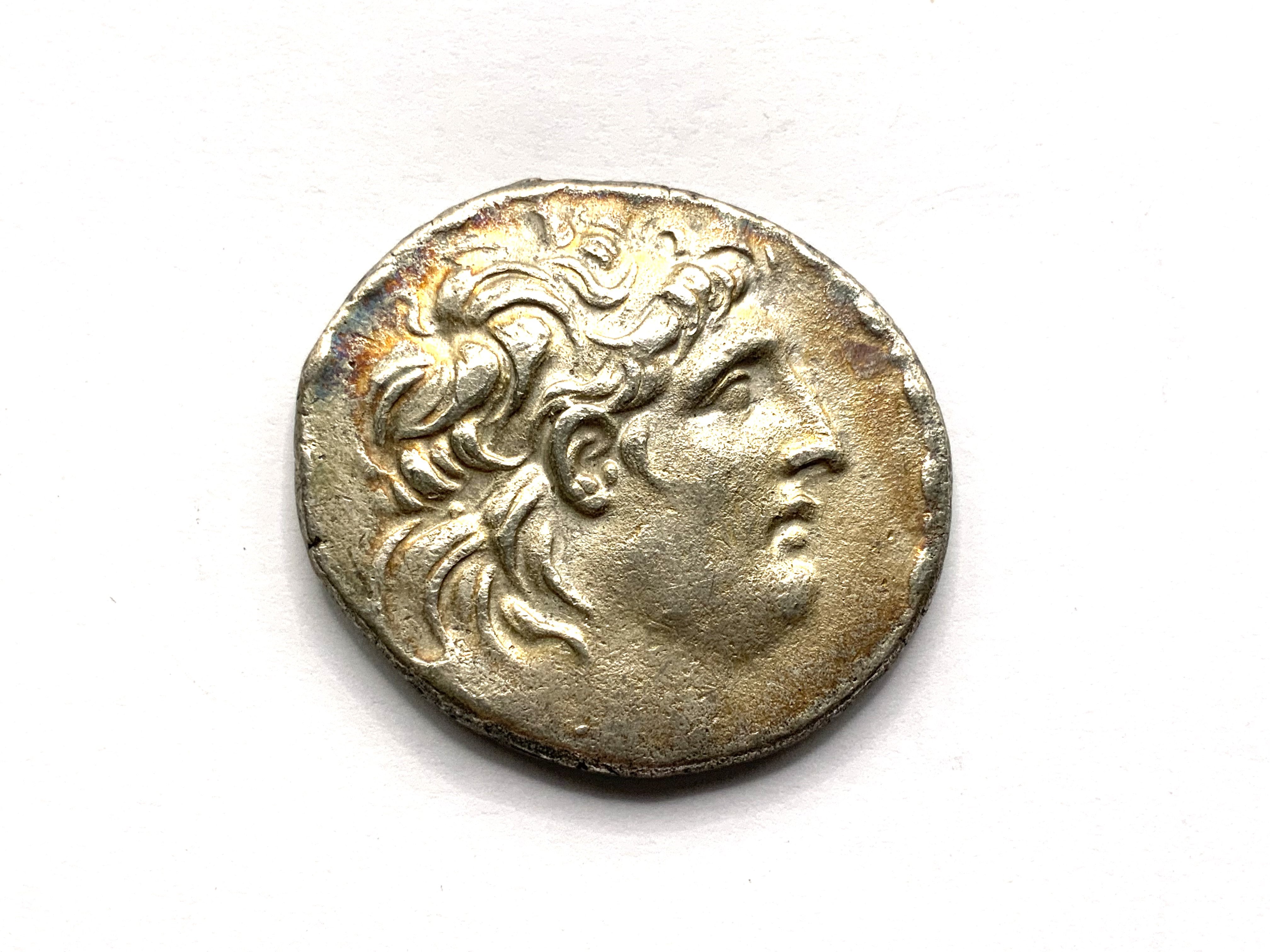 Seleukid, Antiochos VII Silver Tetradrachm 138-129BC, 25mm, 16.32g