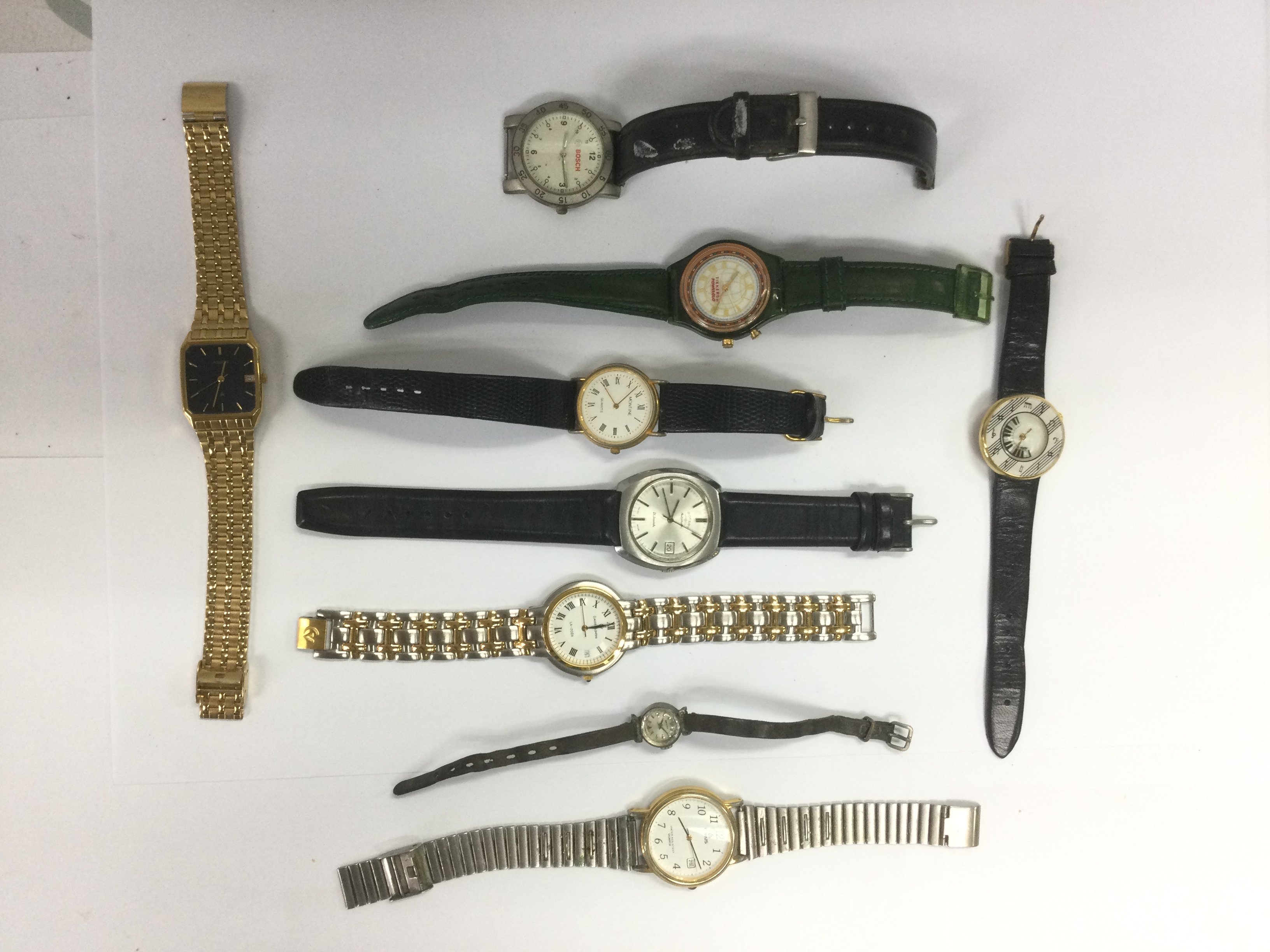 A small collection of watches. Shipping category B.