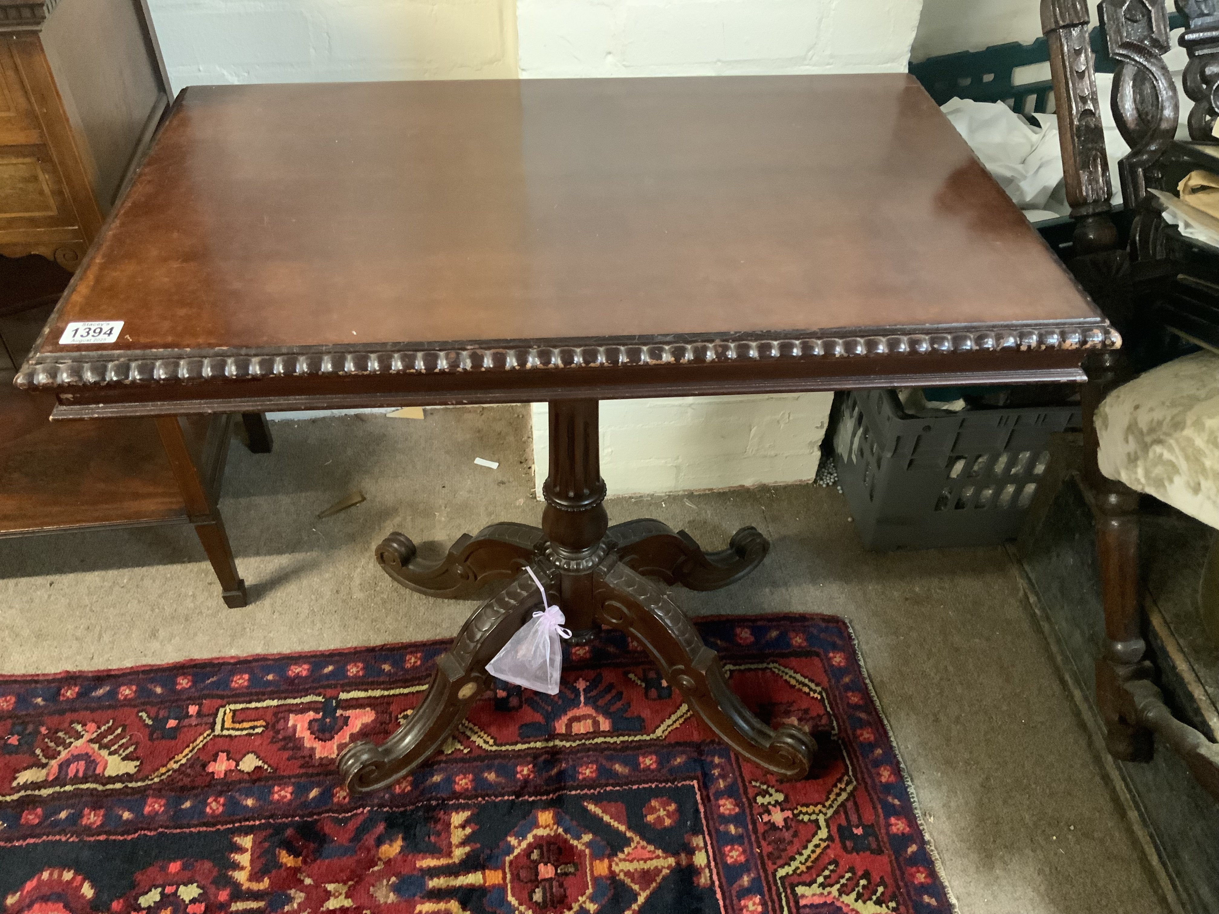 A Regency style occasional table. 69cm x 50cm x