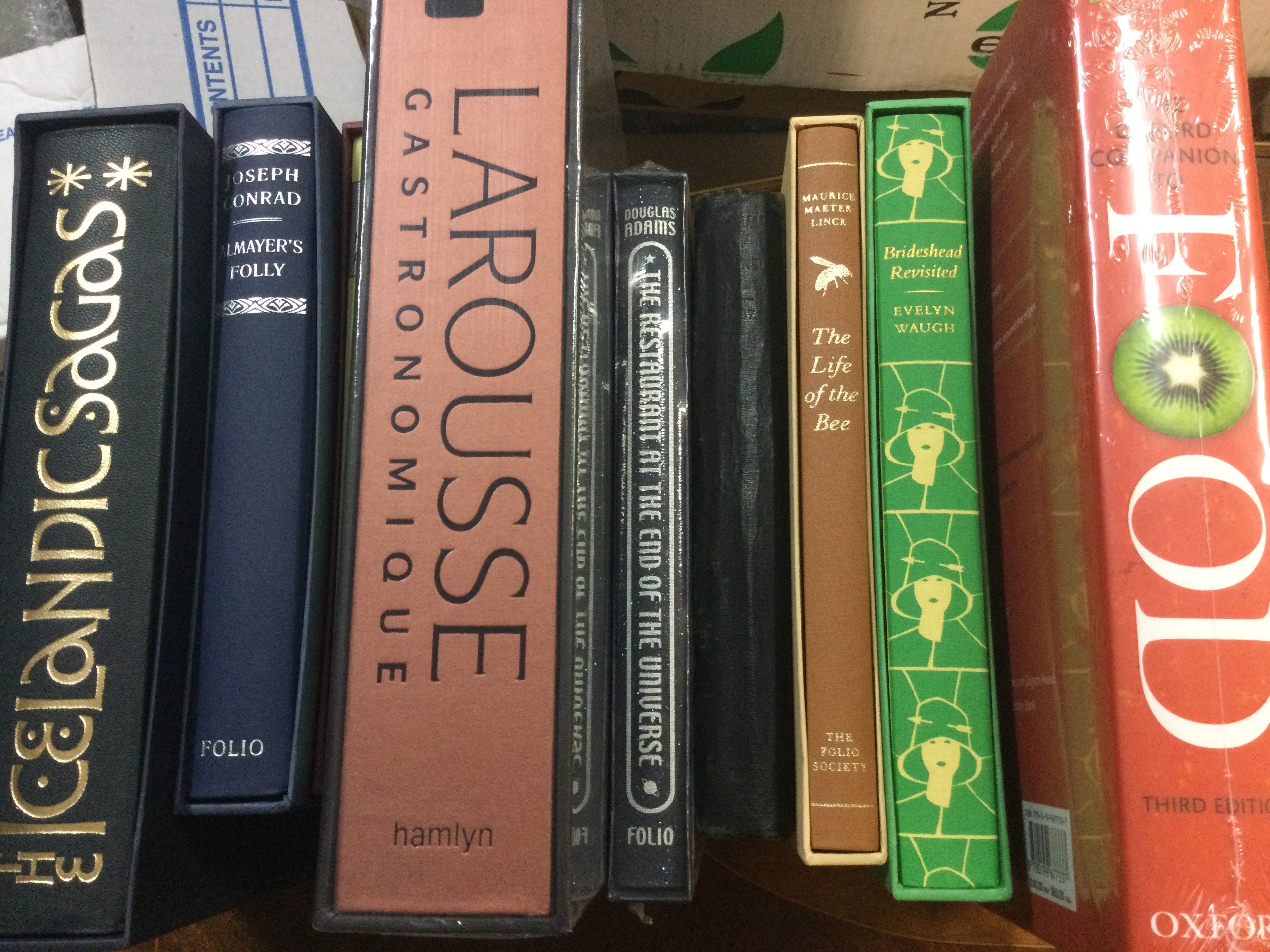 A collection of 21 books including Folio Society