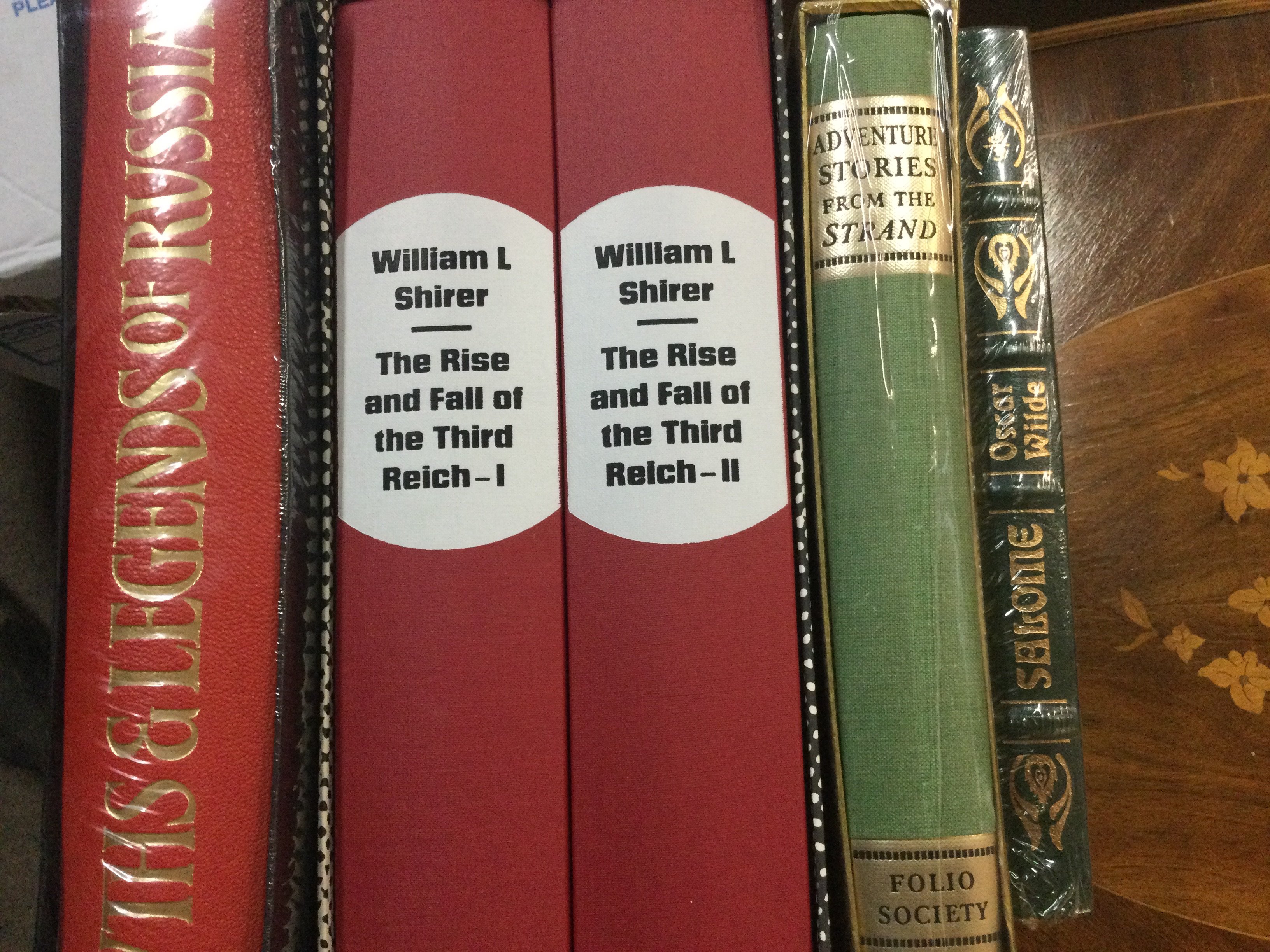 A collection of 17 books including Folio society.