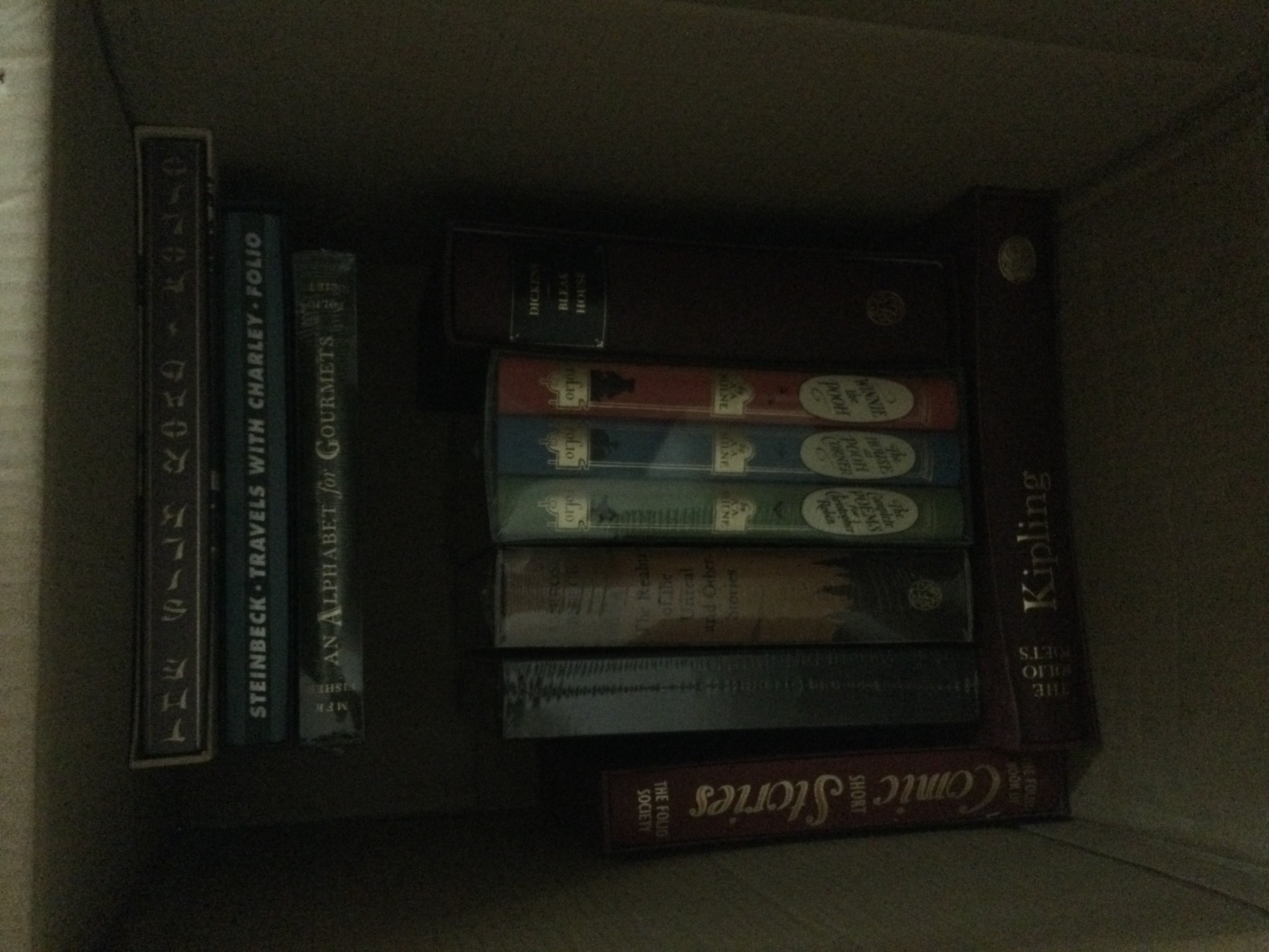 A collection of 22 books including Folio Society .