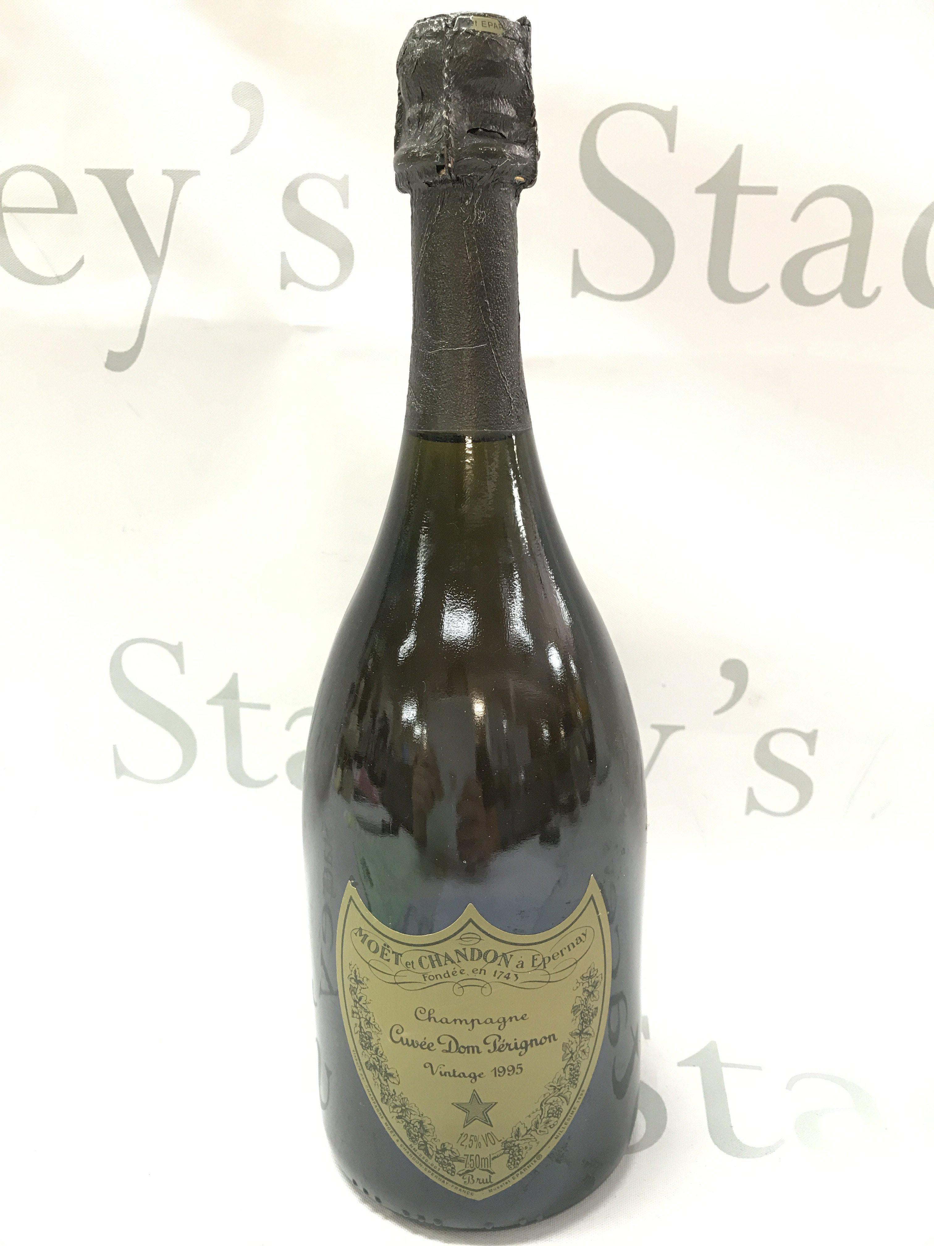 Dom Perignon Vintage 1995 champagne. This lot cannot be posted