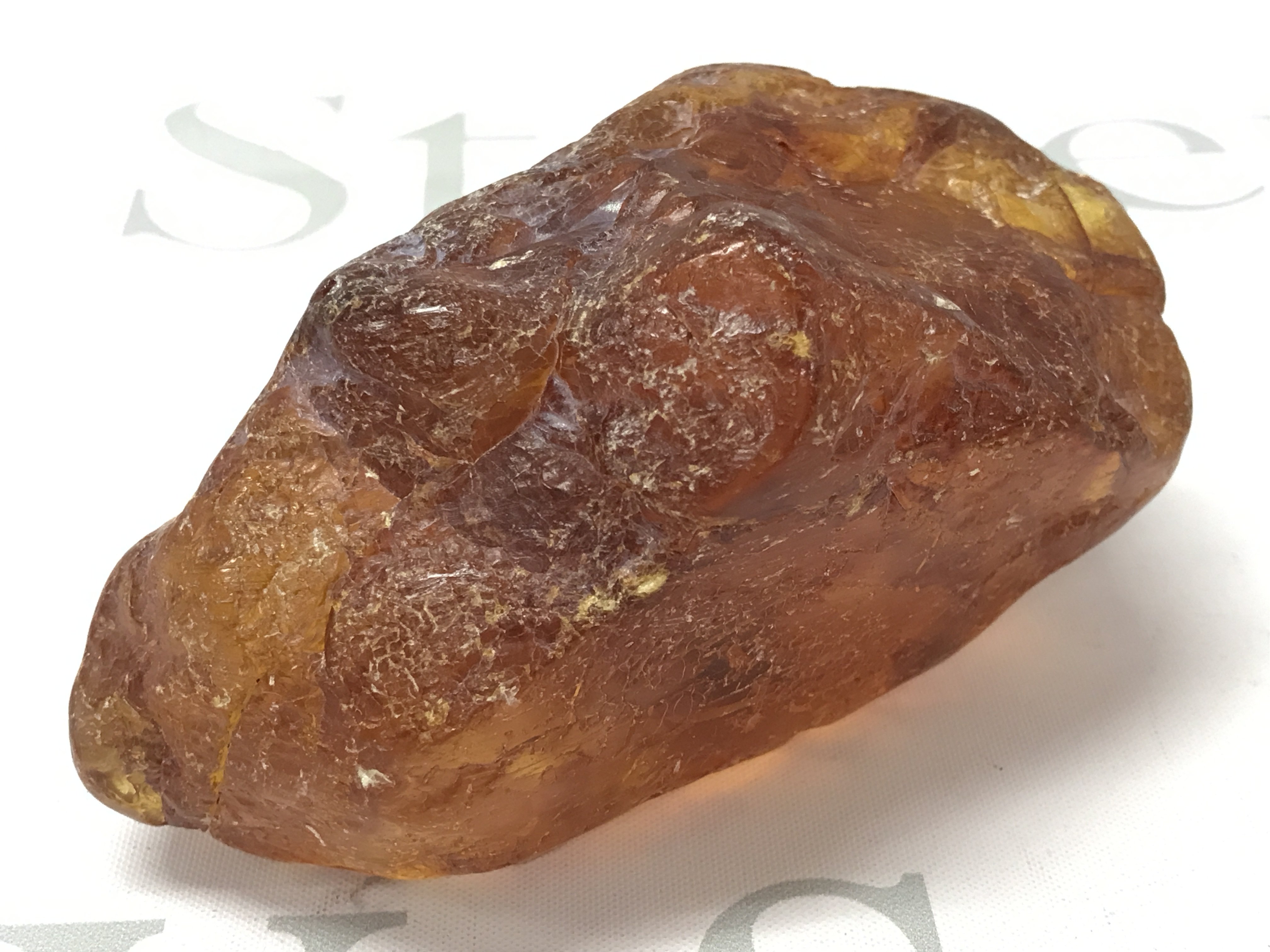 Large Baltic amber 270g 5" 12cm long . Postage category A