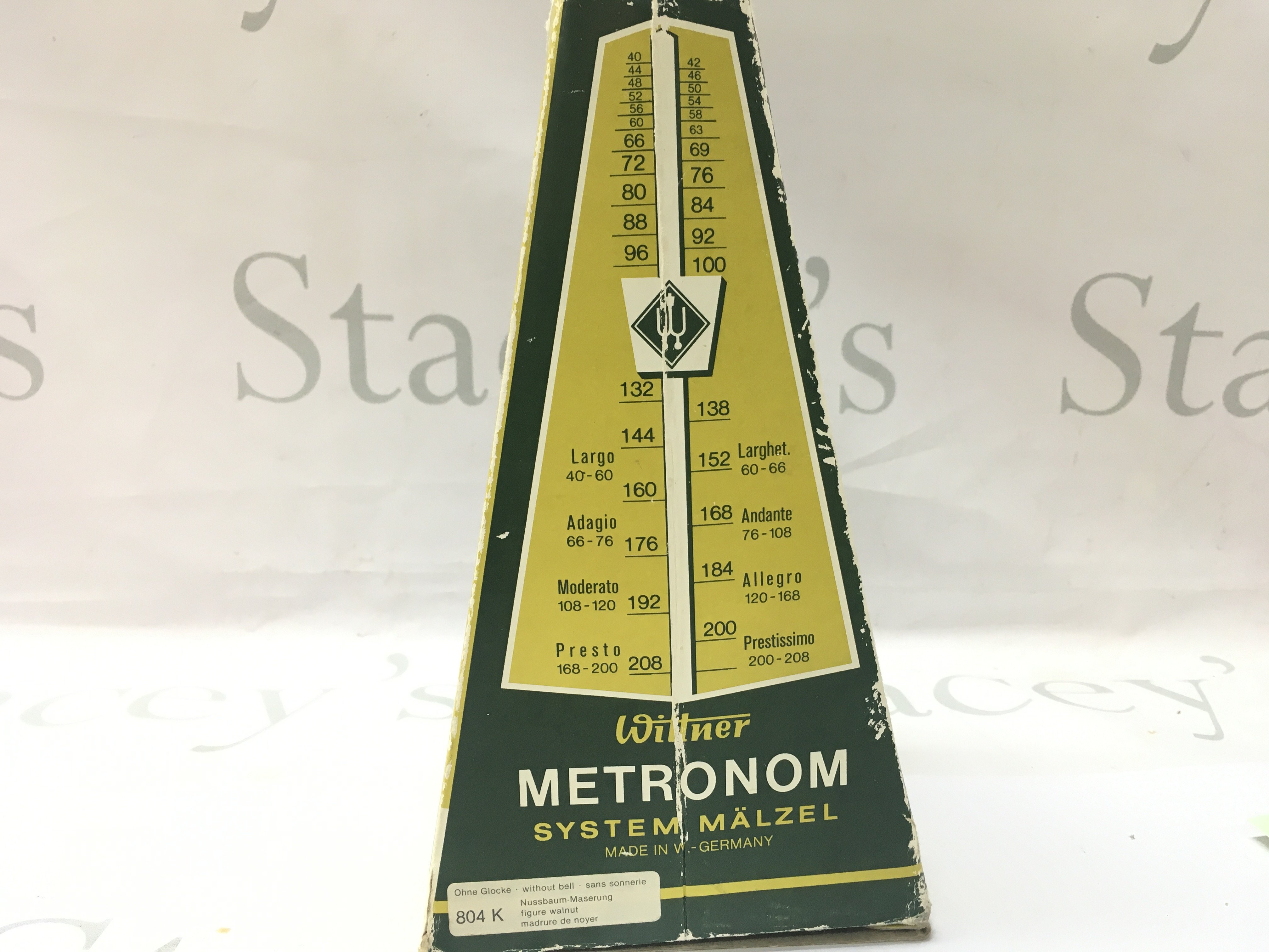 a boxed Wittner vintage metronome . Postage Catb- NO RESERVE