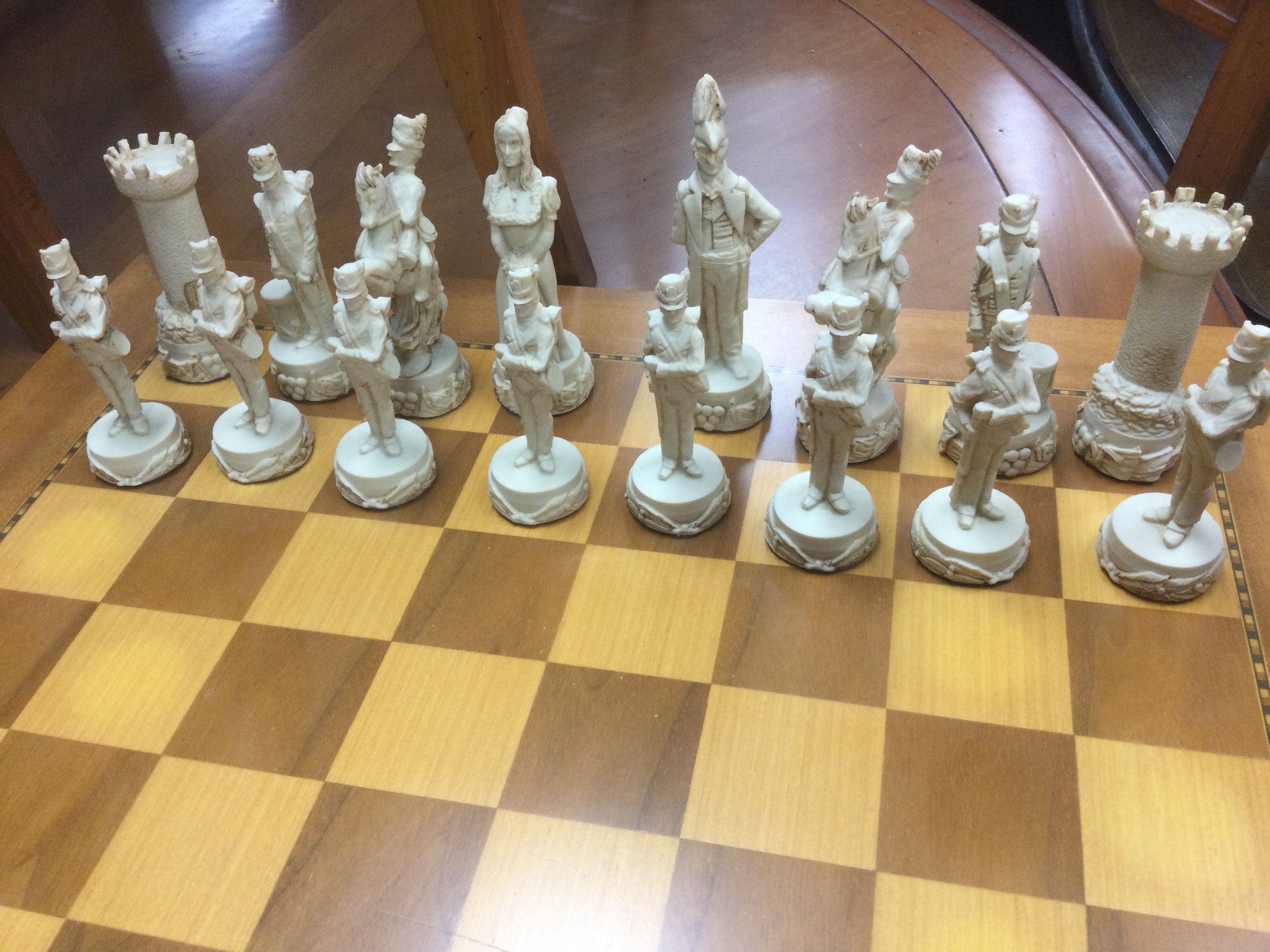 A limited edition chess board .