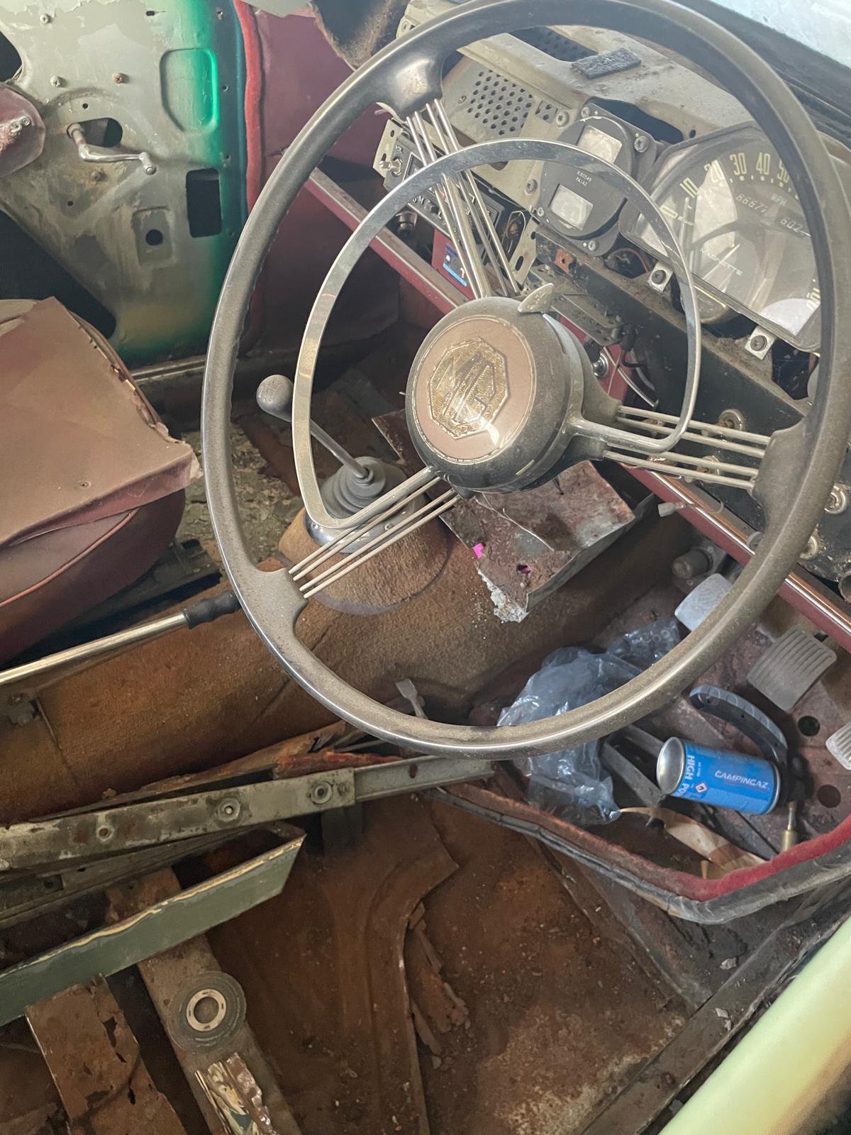 MG Magnette, Registration 8769 PFEngine Size (cc) 1489Year of Manufacture 1958Date First Registered: 09/06/1988Sold previously via Matthewsons classic car auction lot 309, December 2022, this was in the process of of being restored. (Please note this car is in parts) Viewing on location, wickford area via appointment from 10am - 2pm, please contact the office to arrange an appointment