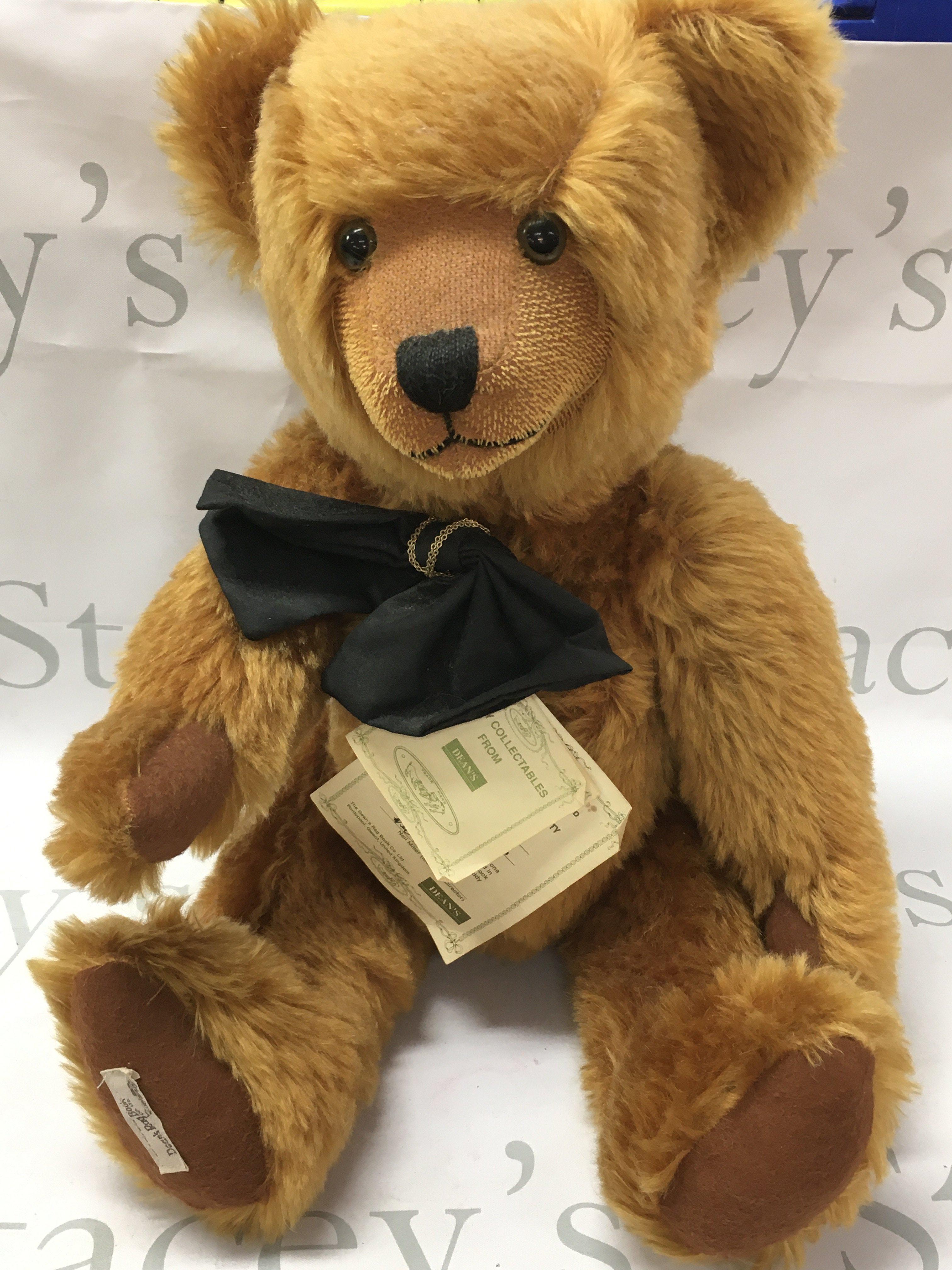 A large limited edition of 1500 Deans Marcus bear , 56cm tall. Postage category C