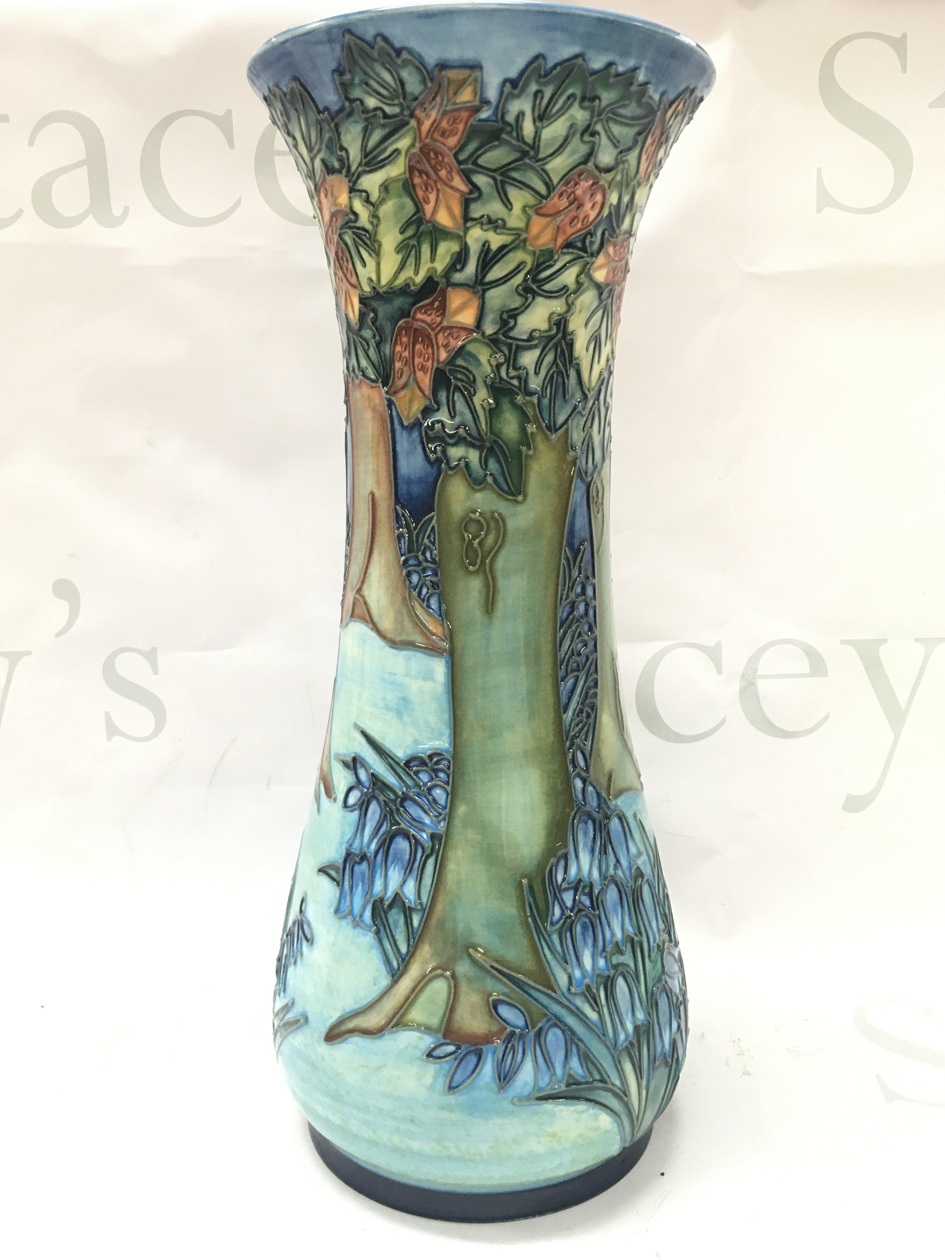 A Moorcroft Vereley Rachel Bishop vase . This lot cannot be posted