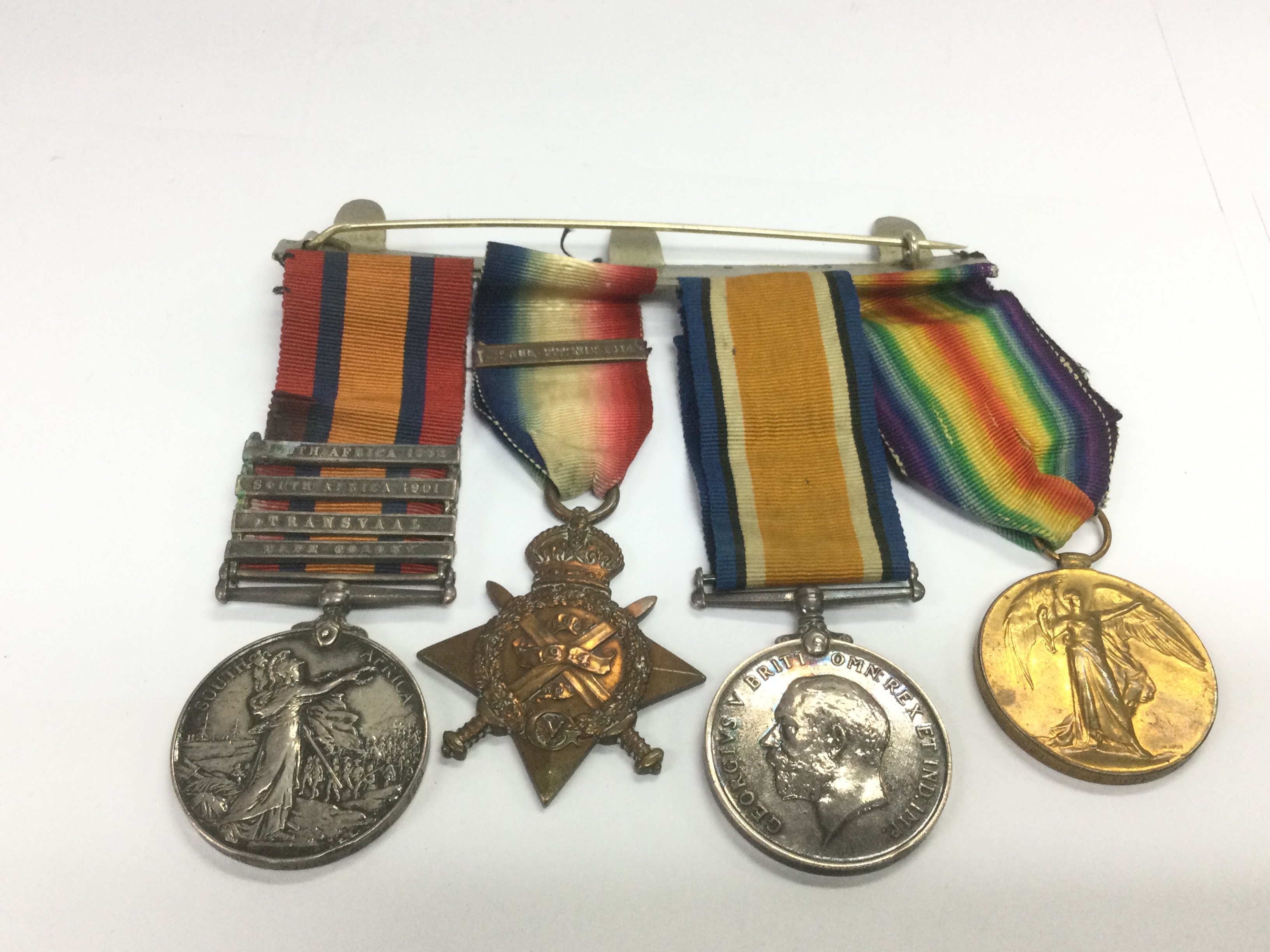 A Victorian South Africa medal WW1 medals. Shipping category A